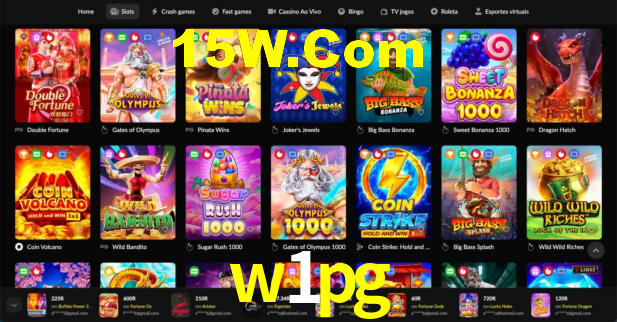 Bônus Generosos e Exclusivos no w1pg para Você!